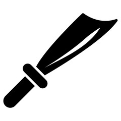 
An arabic knife called jambiya 
