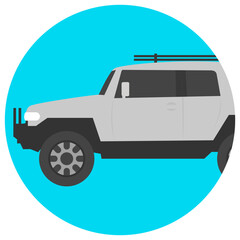 
A luxury suv car to carry persons 
