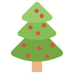 
spruce tree, christmas tree with lights and star
