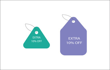 set of price tags vector design illustration