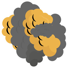 
An explosive element for chemical or nuclear reaction known as atomic bomb 
