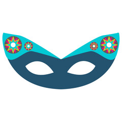 
Feather decorated eye mask 
