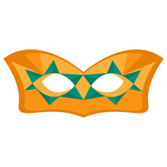 
Feather decorated eye mask 
