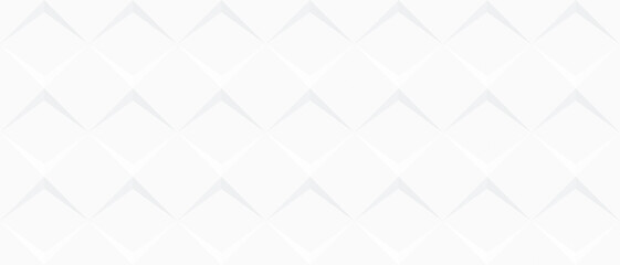 Modern light gray rhombus (diamond, tilted square) shape seamless pattern. Abstract geometric background.
