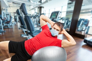 Fototapeta premium Exercise.