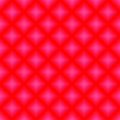 Red geometric background. Vector squares illustration. Seamless vector.