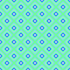 Blue geometric background. Vector squares illustration. Seamless vector.