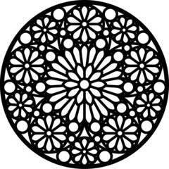 Rose Window, Fig. 19, round 1, round 1