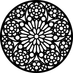 Rose Window, Fig. 19, round 1, triangular 1