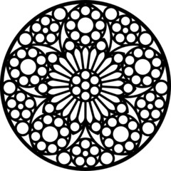 Rose Window, Fig. 19, round 2, round 1