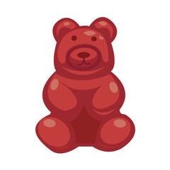 
Cute gummy bear candy for small kids snack 
