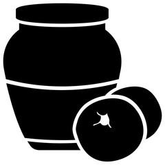 
Disposable bottle containing sauce known as tomato sauce 
