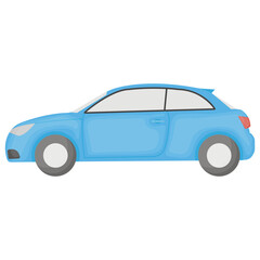 A toy car flat icon vector