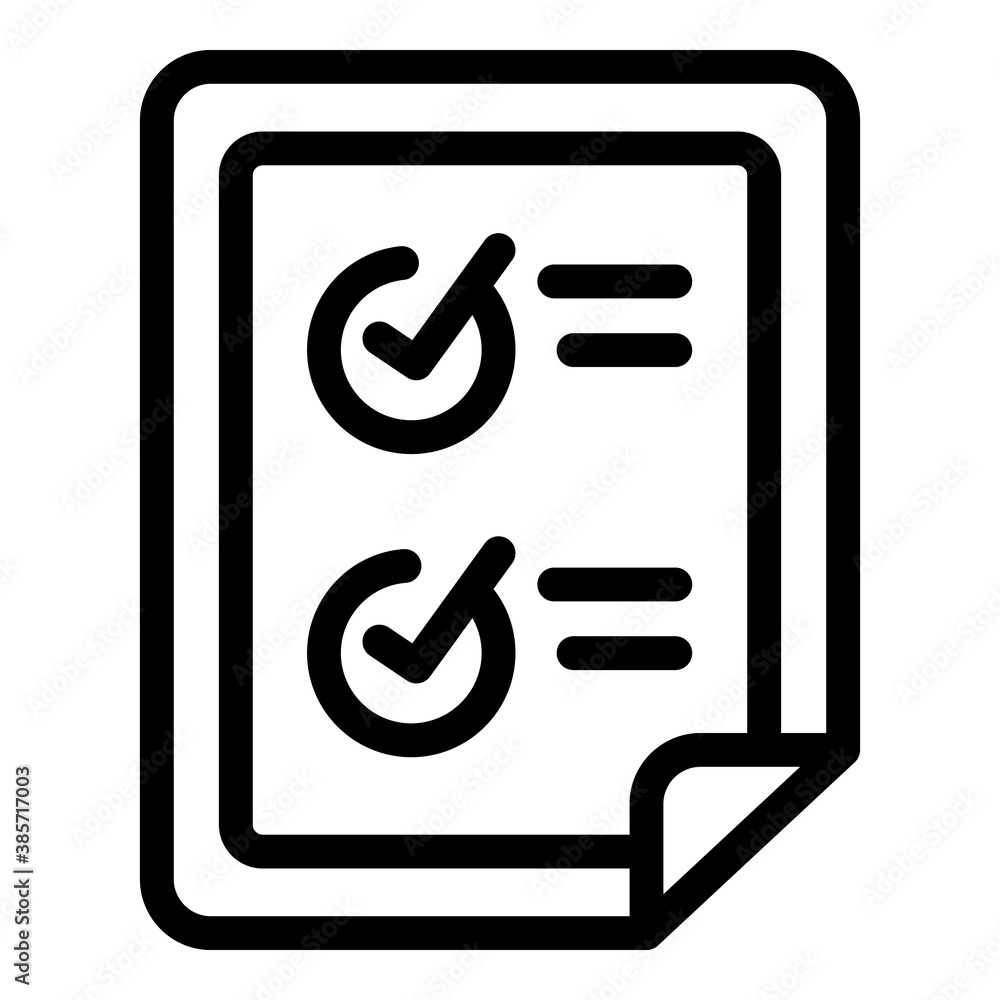 Poster subscription points icon. outline subscription points vector icon for web design isolated on white b