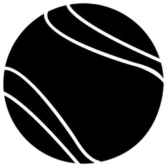 
Icon of a playing equipment depicting rubber ball
