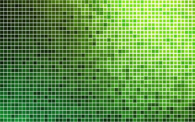 Fototapeta premium Light Green vector texture in rectangular style.