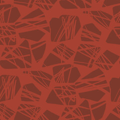 Brown stone and soil geometric texture pattern