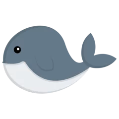 Foto op Plexiglas Een schattig aquatisch cartoon vis vector icoon © Vectors Market