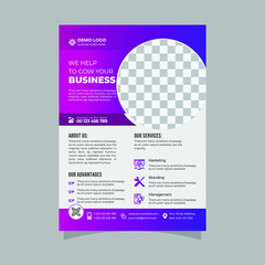 Creative Corporate Business Flyer Design Template