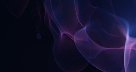 Abstract  defocused geometric curves 4k resolution background for wallpaper, backdrop and varied nature elegant design. Black, royal blue and dark purple colors.