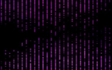 Dark Purple vector template with repeated sticks.