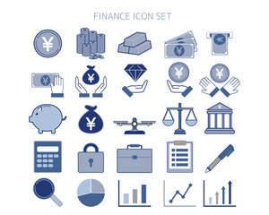 Financial / banking vector illustration set. Money icon . Hand icon