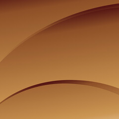 Smooth light gold waves line. Beautiful Gold Satin. Drapery Background. Vector Illustration