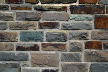 Masonry with natural stones - Stockphoto