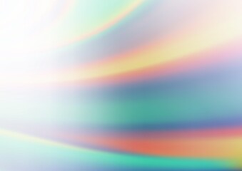 Light Green vector abstract bokeh pattern.