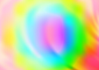 Obraz premium Light Multicolor, Rainbow vector abstract blurred pattern.