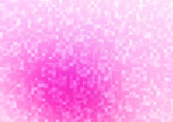 Light Pink, Blue vector cover in polygonal style.