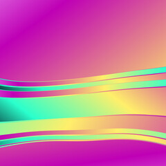 Abstract pink waves background. Dynamic background. vector