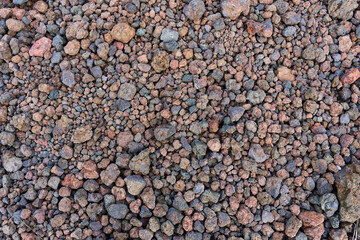 Background with volcanic rocks