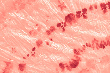 Summer Dyed Pattern. Ink Painted Roll. Watercolor 