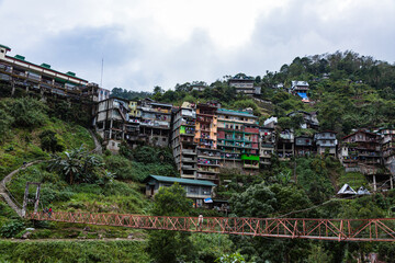 Obraz premium フィリピン バナウェの風景と町並み