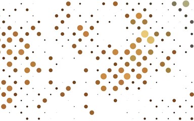 Light Black vector pattern with spheres.