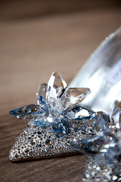  Bridal Crystal Slipper