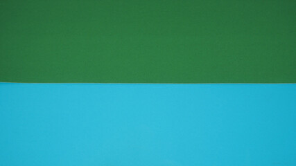Fototapeta premium Empty paper in green and blue color for background.