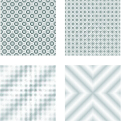 Circle Abstract Pattern.dotted Seamless texture.Halftone vector background.Polka Dots 