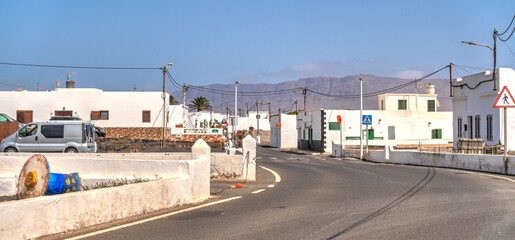 Fototapeta na wymiar Soo, Village in Lanzarote