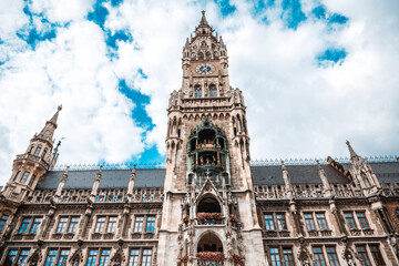 Fototapeta premium Mary's Square (Our Lady's Square) in Munich, Germany