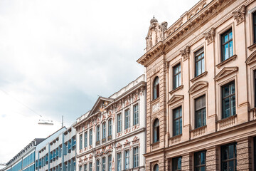 Fototapeta premium Antique building view in Old Town Munich, Germany
