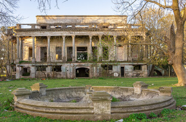 Palacio Piria, abandonado Punta Lara Bs As Argentina.
