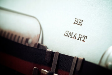 Be smart phrase