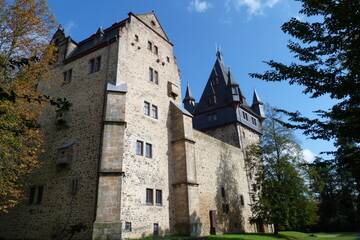 Obraz premium Schloss Burg Romrod in Hessen