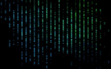 Dark Blue, Green vector backdrop with long lines.