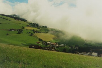 Obraz premium landscape with fog