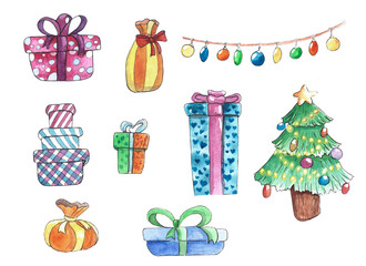 Big presents xmas set