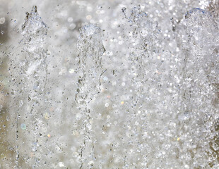 Splashes of water as an abstract background.