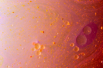 Pollution fluids. Series of photographs of particles, bubbles and fluids. Abstract backgrounds. Simulation of organic structures and pollution. Macro photography. Backgrounds for presentations.